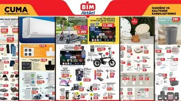BÖYLE FIRSAT GÖRÜLMEDİ! BİM aktüel ürünler 11-15 Temmuz indirimleri: Klima, derin dondurucu, fan, teknolojik ürünler...