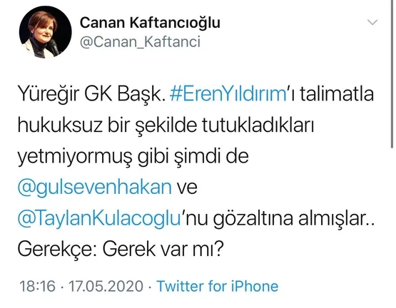 CHP’li Kaftancıoğlu, DHKP-C'li Kulaçoğlu’na sahip çıktı - 1