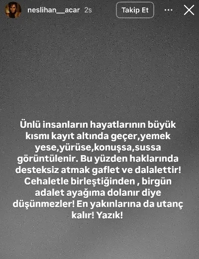 ‘Dayımın irade sorunu vardı’ demişti! Levent İnanır’ın eski eşi Neslihan Acar’dan zehir zemberek açıklama!