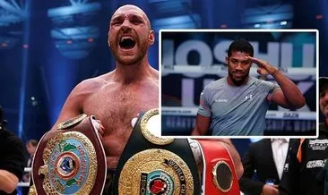 Tyson Fury’den Joshua’ya ’Geri çekil’ çağrısı geldi! WBC maçı öncesi şok sözler...