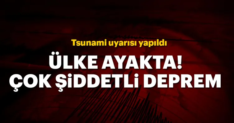 Filipinler’de şiddetli deprem