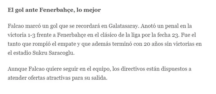 Falcao'dan Fatih Terim'i üzen karar!