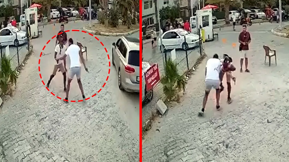 Muğla'da dehşet! Sokaktaki tartışma bıçaklı kavgaya dönüştü: O anlar kamerada Muğla'da dehşet! Sokaktaki tartışma bıçaklı kavgaya dönüştü: O anlar kamerada