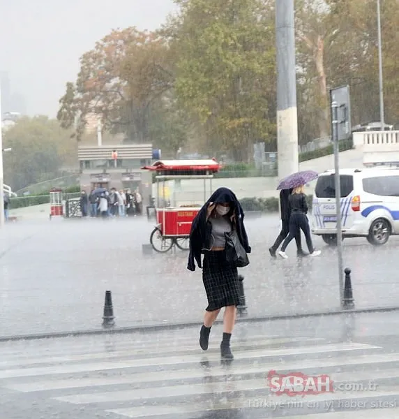 Meteoroloji’den İstanbul ve birçok il için son dakika hava durumu ve sağanak yağış uyarısı! Sarı uyarı verildi...