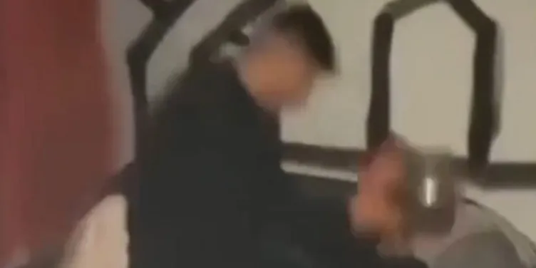 Çaydanlıkla adam döven zorba yakalandı! Suç makinesi çıktı!