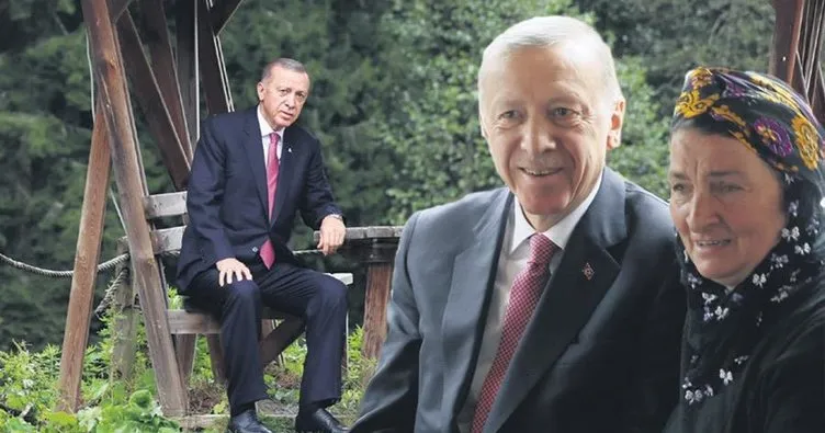 Ayder’de milletle gönül gönüle