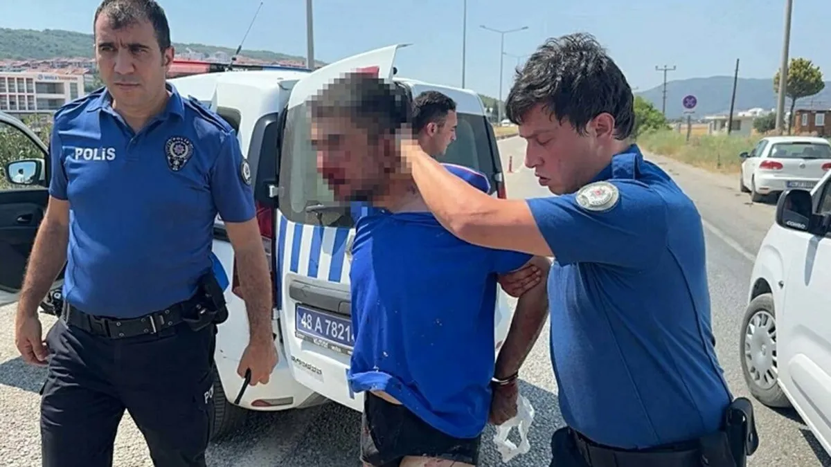 ‘Dur’ ihtarına uymadı, 4 polis aracına çarptı: Kovalamaca işte böyle sona erdi!