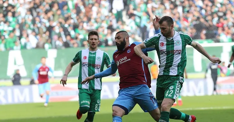 4 gol 2 kırmızı kart! Konya’da galip yok...