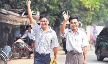 Myanmar iki ünlü muhabiri serbest bıraktı