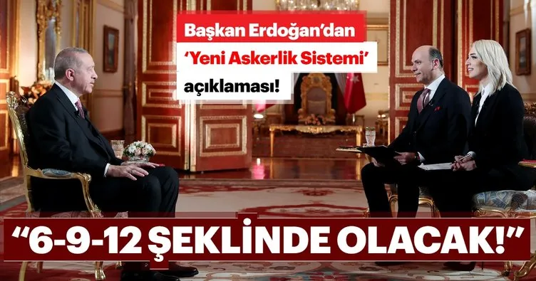 Başkan Erdoğan’dan yeni askerlik sistemi açıklaması! Tek tip askerlik ne zaman çıkacak?