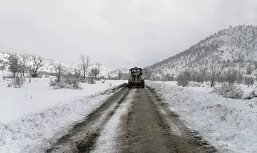 Diyarbakır’da karla mücadele devam ediyor