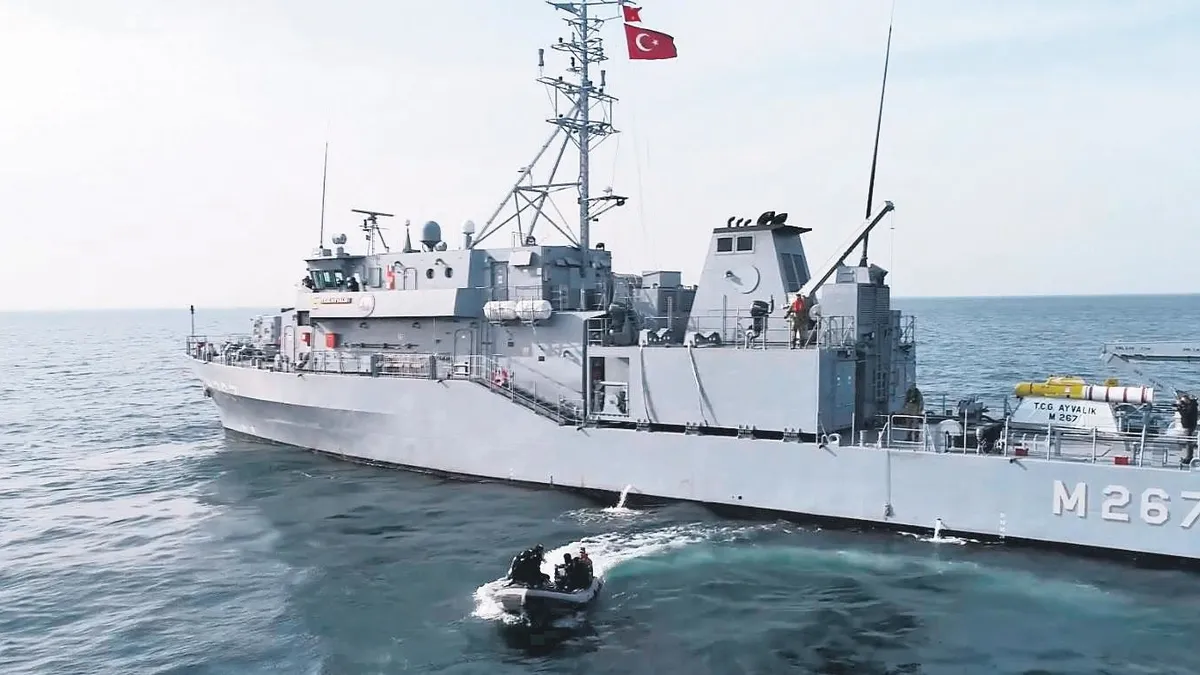 Karadeniz’de 275 şüpheli cisim imha edildi Karadeniz’de 275 şüpheli cisim imha edildi