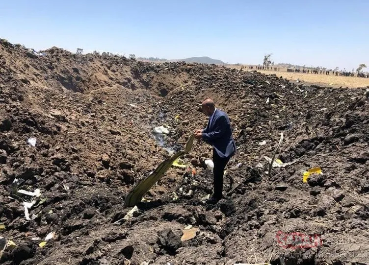 Düşen Etiyopya uçağından flaş detay