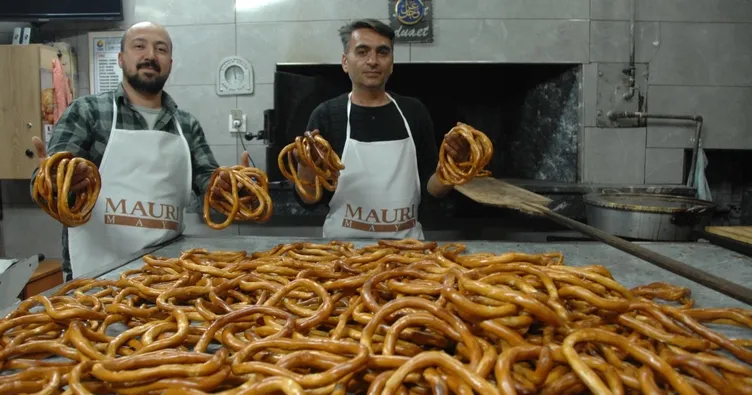 Bu simit sadece Ramazan ayında çıkıyor