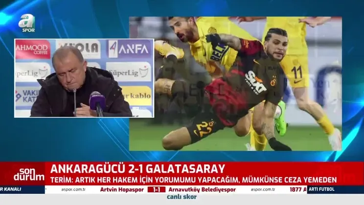 Son dakika Galatasaray haberleri: Fatih Terim'den Ankaragücü maçı sonrası flaş itiraf!