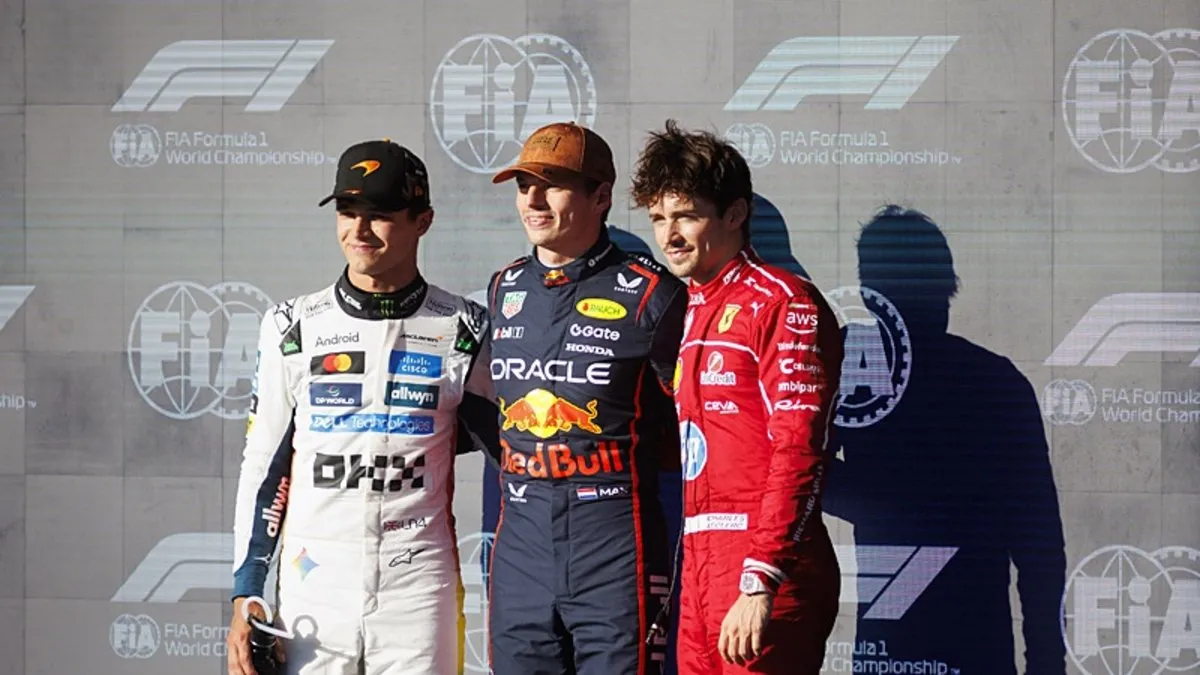 Formula 1 ABD Grand Prix'sinde pole pozisyonu Verstappen'in