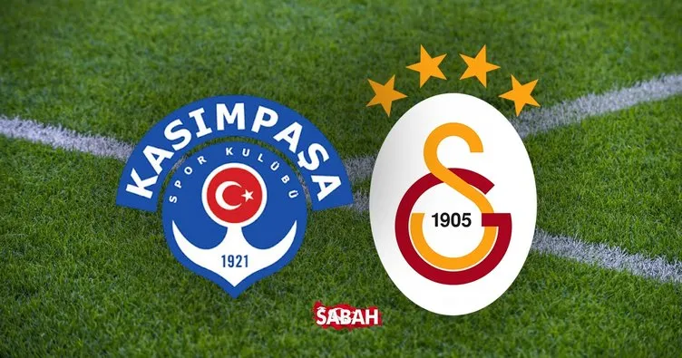 Kasımpaşa Galatasaray maçı canlı izle! Süper Lig 3. Hafta Kasımpaşa Galatasaray maçı canlı yayın kanalı izle