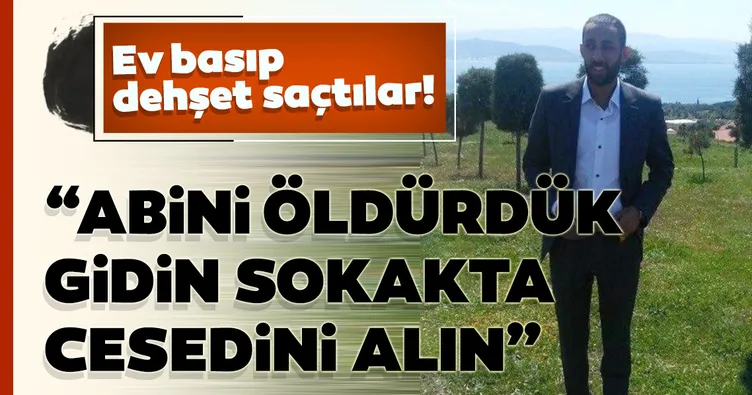 Cinayet davasında kan donduran ifadeler