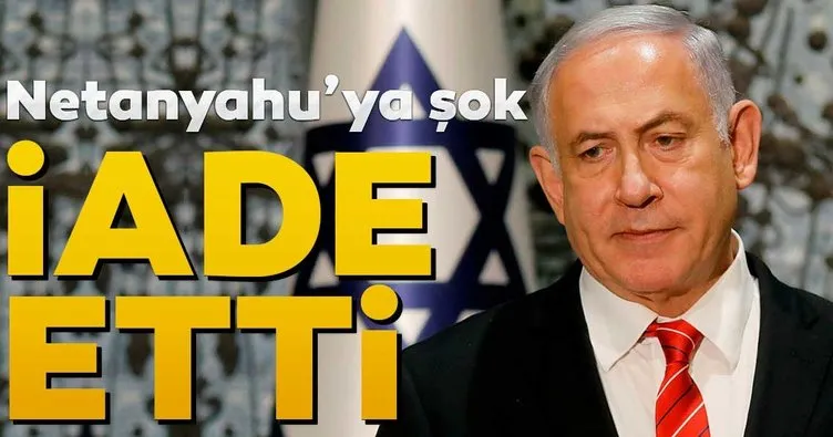 Son dakika: Netanyahu’ya büyük şok... Görevi iade etti!