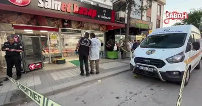 Kasap dükkanına pompalı tüfekle ateş açtı : 1 yaralı | Video