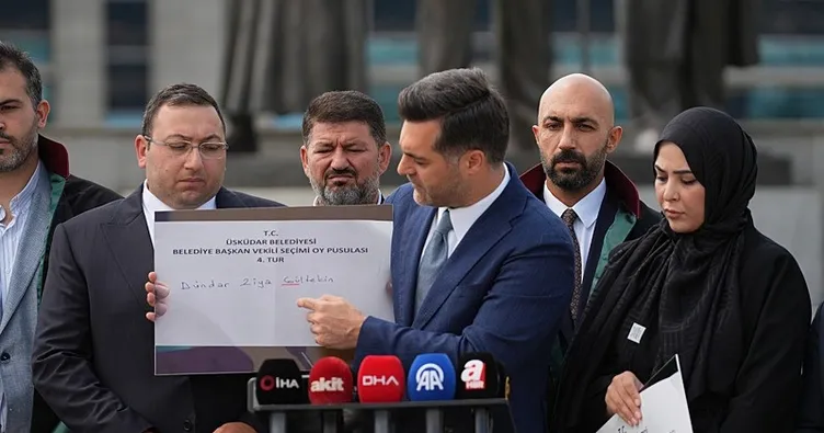 Seçim usulsüzlüğüne suç duyurusu