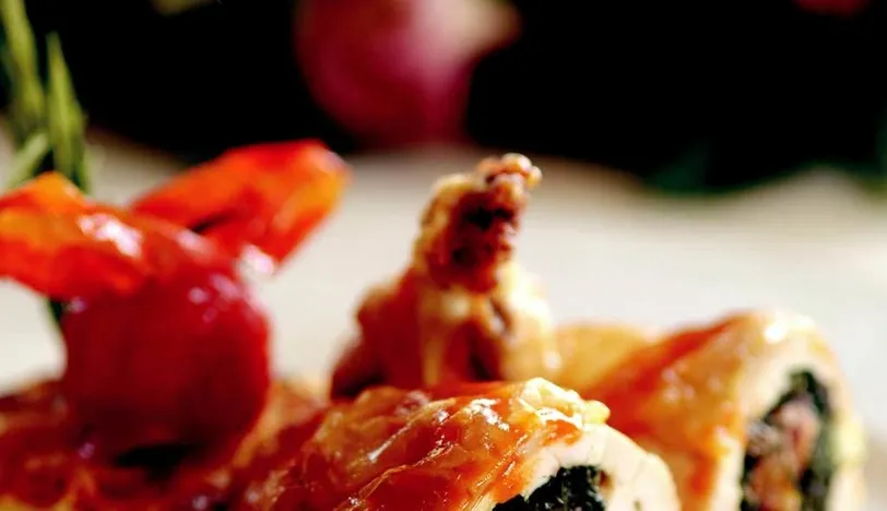 Piliç Göğüs Sarma