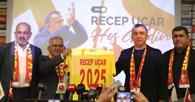 Kayserispor teknik direktör Recep Uçar ile sözleşme imzaladı