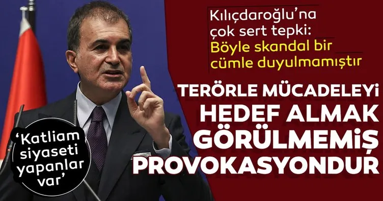 Son dakika: AK Parti Sözcüsü Ömer Çelik’ten Kılıçdaroğlu’na ’Gara’ tepkisi: Böyle bir skandal cümle duyulmamıştır