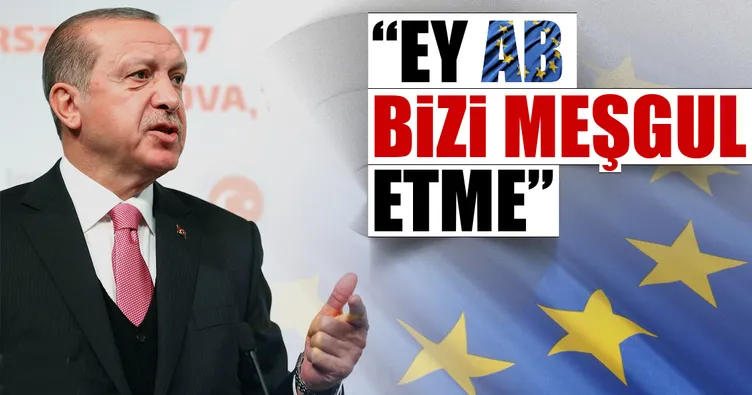 Ey AB, bizi meşgul etme