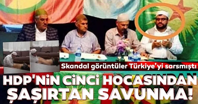 Skandal görüntüler Türkiye’nin gündemine damga vurmuştu! HDP’nin şarlatan hocasından şaşırtan savunma!
