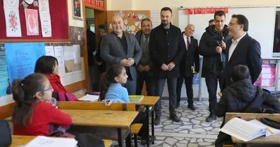 Kayseri Valisi Gökmen Çiçek’ten ilkokula çat kapı ziyaret #kayseri