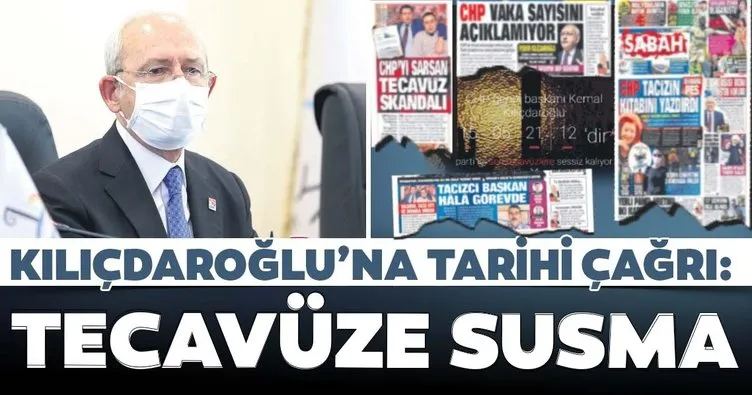 CHP Genel Başkanı Kemal Kılıçdaroğlu’na çağrı: Tecavüze susma