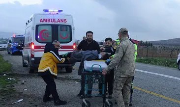 Batman’da otomobil yol kenarına yuvarlandı: 5 yaralı! #batman