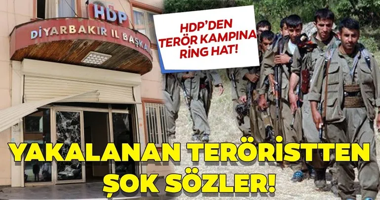 Son dakika: HDP il binasından YPG/PKK saflarına ring hat! Yakalanan teröristten şok sözler...