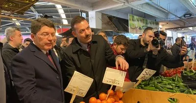 Bakan Tunç, Zonguldak’ta pazar yerinde vatandaşlarla bir araya geldi