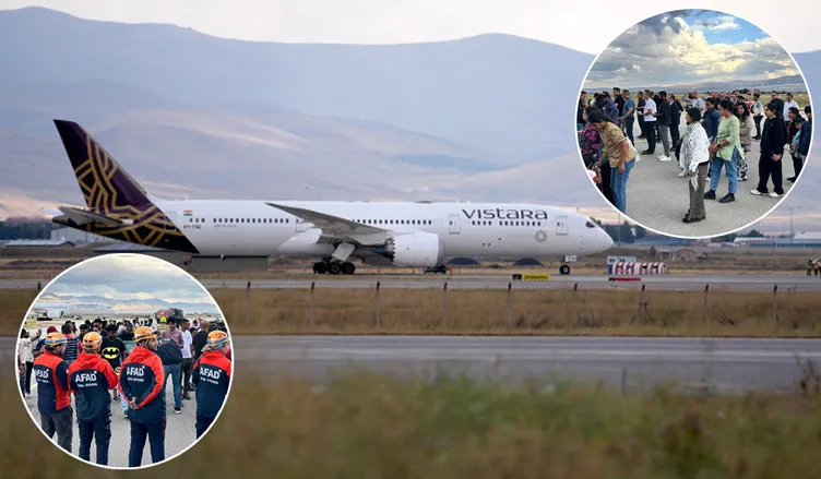 Son dakika… Hindistan yolcu uçağında bomba ihbarı! Erzurum Havaalanı’nda kırmızı alarm: İşte son durum!