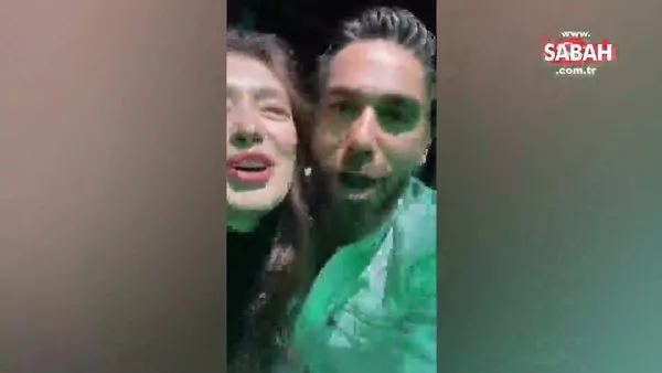 Neslihan Atagül, eşi Kadir Doğulu'nun gözlerinin içine bakıp şarkı söyledi | Video