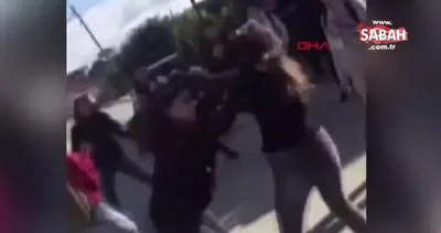 Kosova’da genç kızların sevgili kavgasında yumruklar konuştu | Video