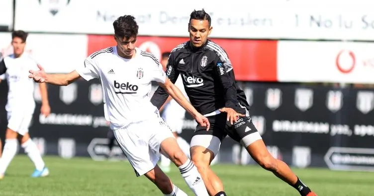 Beşiktaş hazırlık maçını 8-0 kazandı! Can Bozdoğan hat-trick yaptı...