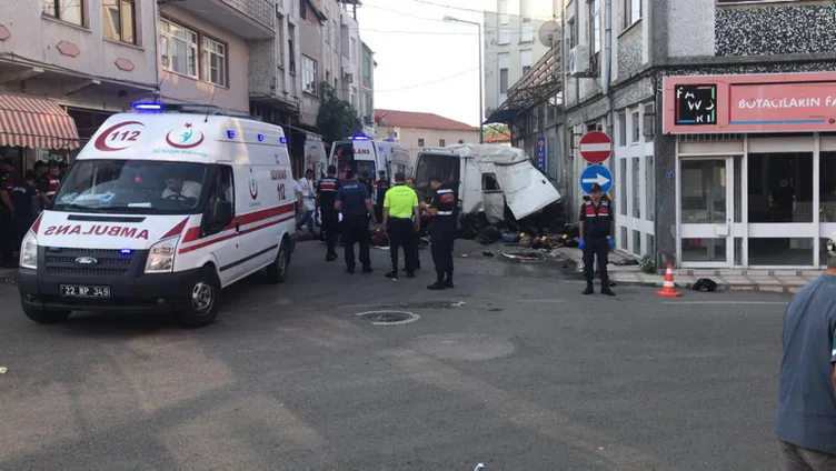 Son dakika: Edirne’de katliam gibi kaza!