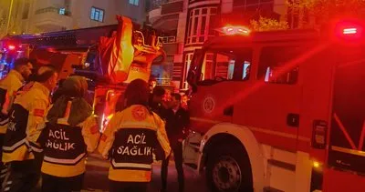 Şanlıurfa'da gece yarısı korkutan yangın #sanliurfa