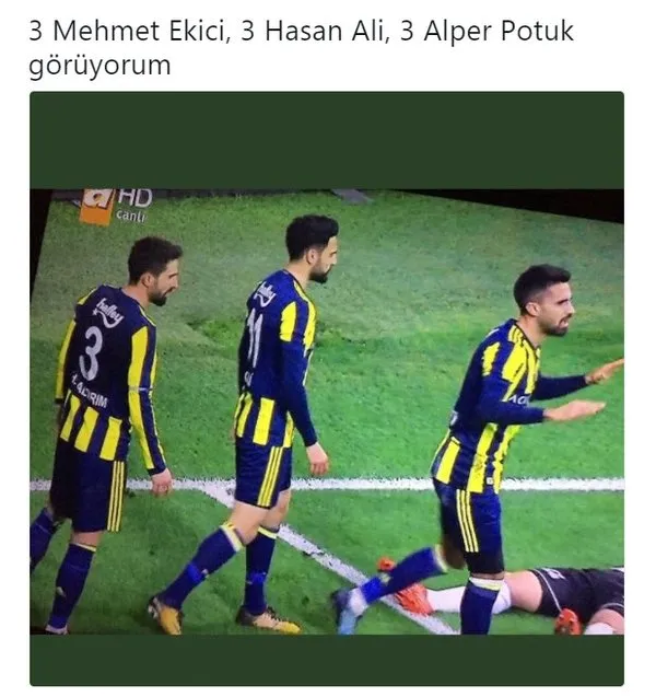 'Hasan Ali Kaldırım, Mehmet Ekici, Alper Potuk aynı kişi mi?'