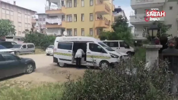 Antalya'da dehşet! 34 yıllık hayat arkadaşını bıçaklayarak öldürdü | Video