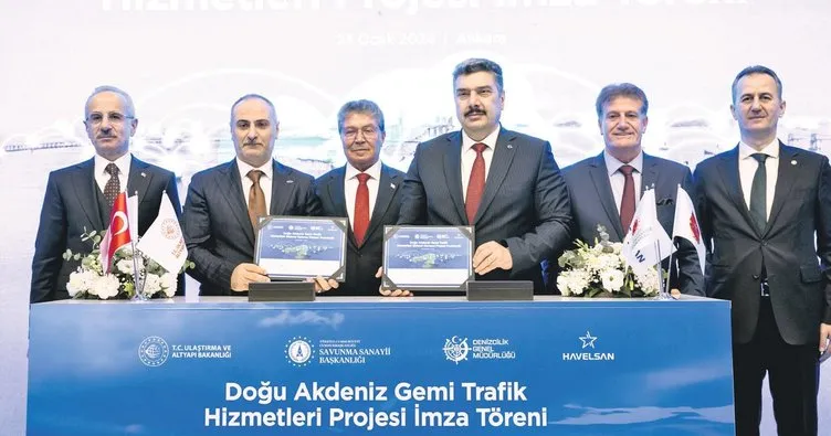 Doğu Akdeniz’deki gemi trafiği Türkiye’nin gözetiminde