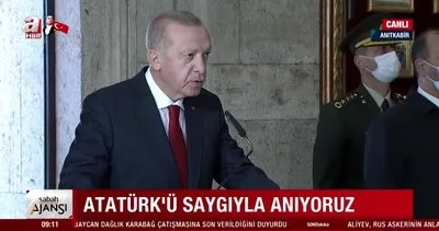 Son Dakika! Cumhurbaşkanı Erdoğan Anıtkabir Özel Defteri’ni imzaladı | Video