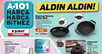 A101 AKTÜEL KATALOG 8 ŞUBAT İNDİRİMLER: Dikiş makinesi, termos, valiz... İşte A101 aktüel ürünler raflarda!