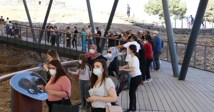 Göbeklitepe’ye ziyaretçi akını