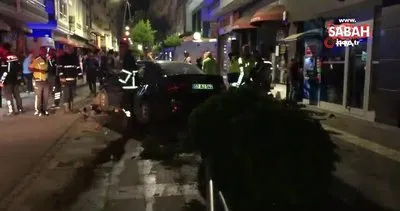 Sinop’ta trafik kazasında cadde savaş alanına döndü: 2 yaralı | Video
