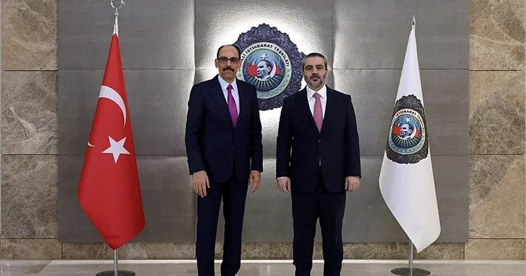 Kalın, Şeybani ile görüştü