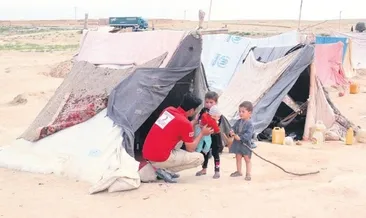Türk Kızılayı yüzleri güldürdü